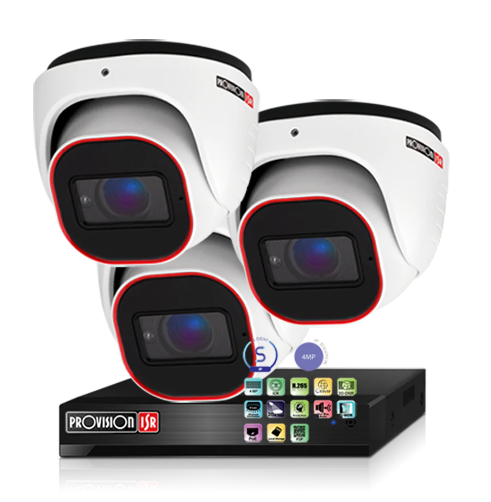 3 Camera CCTV Package