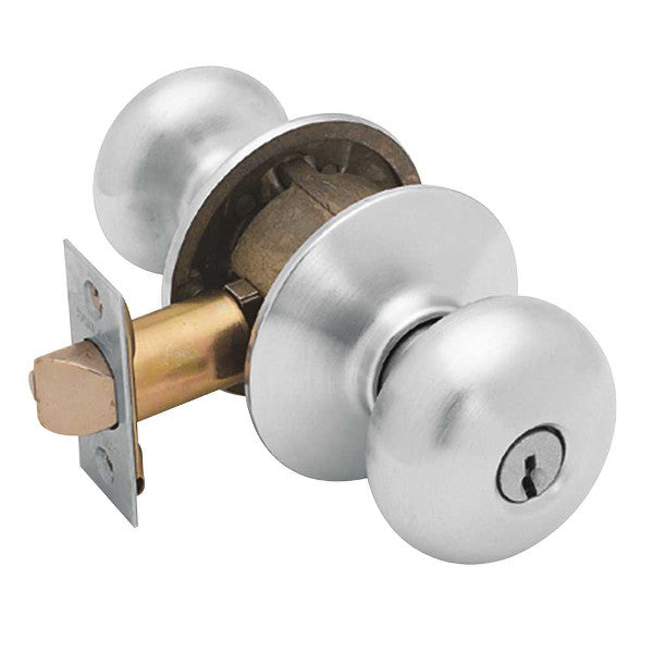 Schlage F51 Plymouth Entrance Knobset