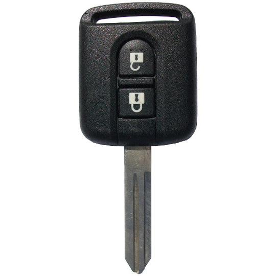 Nissan 2 Button Key Shell - NSN14 Profile