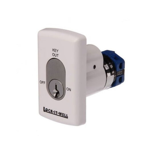 Lock-It-Well On/Off Lazy Cam Key Switch