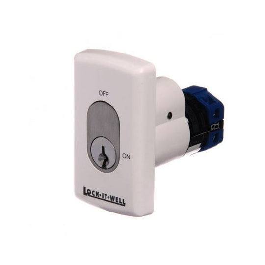 Lock-It-Well Off/On Key Retained Key Switch