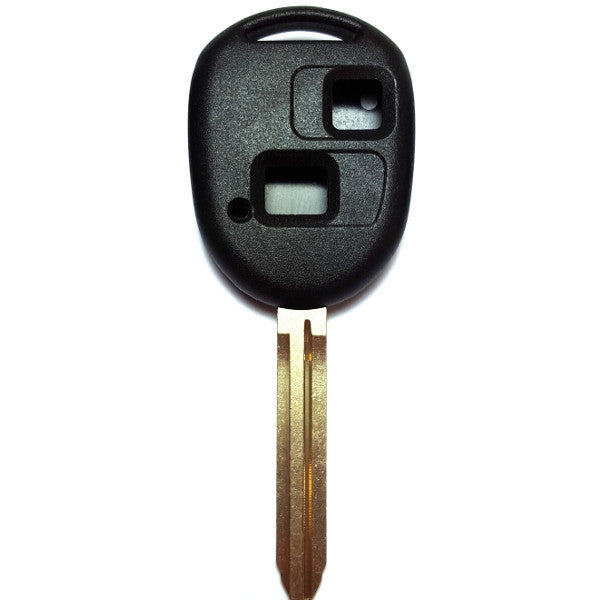 Toyota 2 Button Heavy Duty Key Shell - TOY43 Profile