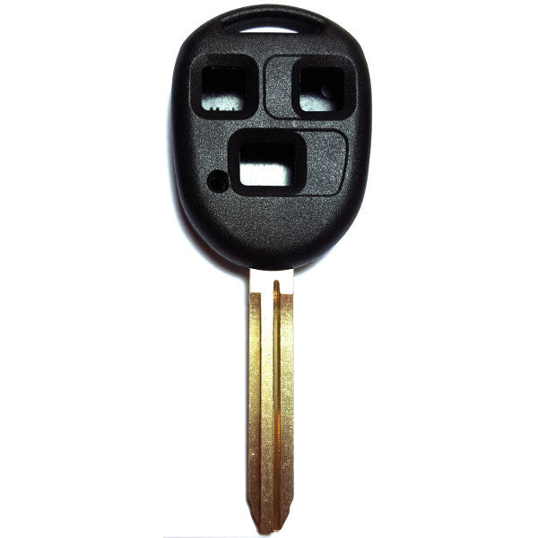 Toyota 3 Button Heavy Duty Key Shell - TOY43 Profile