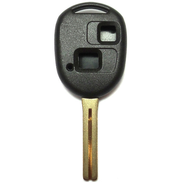 Toyota 2 Button Heavy Duty Key Shell - TOY48 Profile