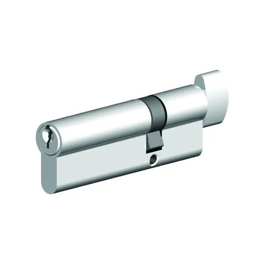 Euro-Profile Offset Key & Turn Lock Cylinder